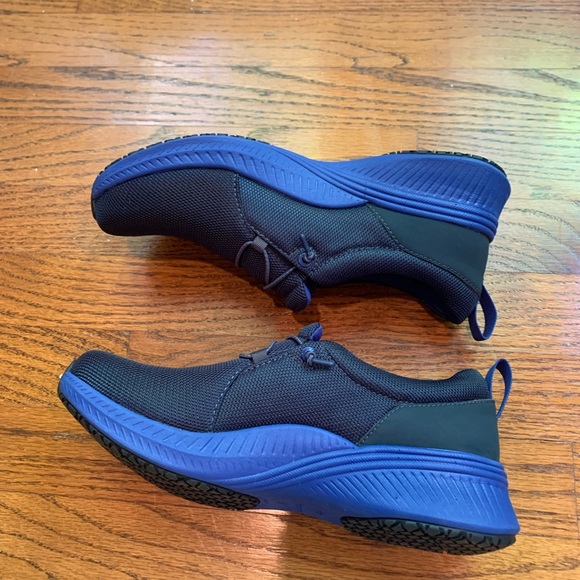 Marlee Dansko slip on grey and blue walking tennis shoes sneaker size 38 (7.5-8) - Picture 12 of 13